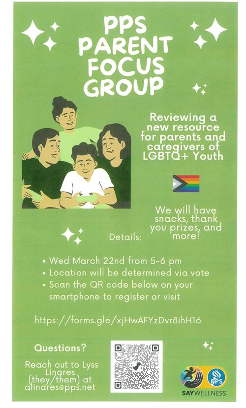 PPS Parent Focus Group